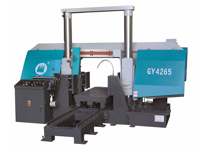 商业机会 机械及行业设备 机床 >> 供应gy-4265双立柱龙门式带锯床的